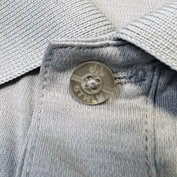 J LINDEBERG Bridge American Fit Golf Polo Shirt Mens Size XL Gray JL Logo - Picture 7 of 10